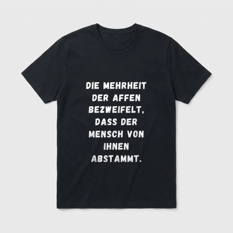 Sarkastische Lustige Sprüche Sarkasmus & Ironie T-Shirt – Klassisches T-Shirt in Schwarz