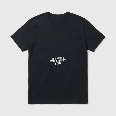 Lustiges Paar Sarkasmus Meme T-Shirt – Klassisches T-Shirt in Schwarz