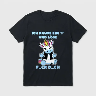 MIMIMI Sarkasmus Spruch Ich T-Shirt – Klassisches T-Shirt in Schwarz