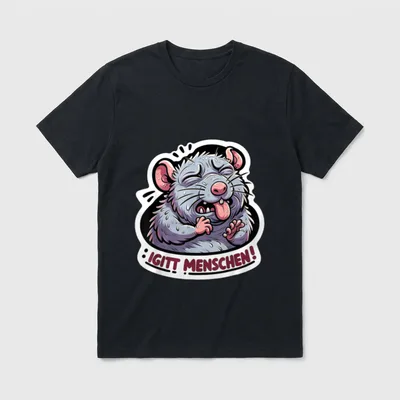 Humorvolle ironische sarkastische Spass T-Shirt – Klassisches T-Shirt in Schwarz