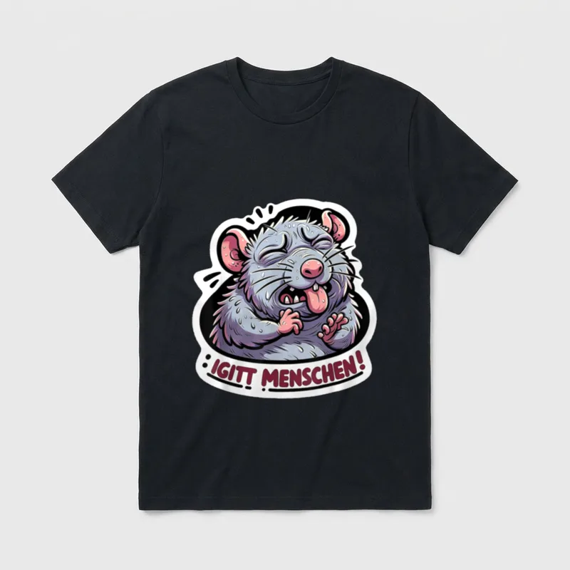 Humorvolle ironische sarkastische Spass T-Shirt – Klassisches T-Shirt in Schwarz