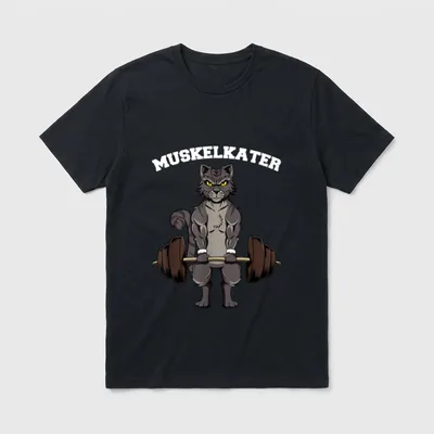 Muskelkater Fitness Gym Workout T-Shirt – Klassisches T-Shirt in Schwarz