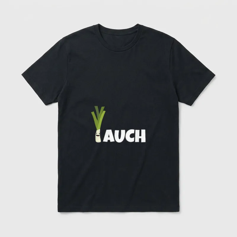Lauch Lustiges Fitness dünn T-Shirt – Klassisches T-Shirt in Schwarz