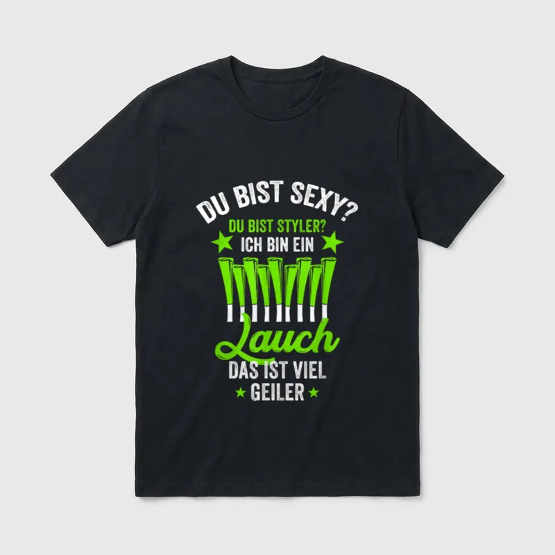 Lauch Kraftsport Fitness Fitnessstudio T-Shirt – Klassisches T-Shirt in Schwarz