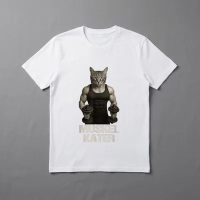 Muskelkater Lustiger Fitness Bodybuilder T-Shirt – Klassisches T-Shirt in Schwarz