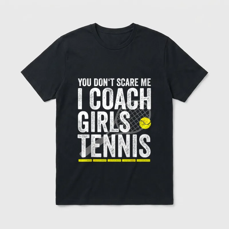 Tennis Lustig Tennis Trainer T-Shirt – Klassisches T-Shirt in Schwarz