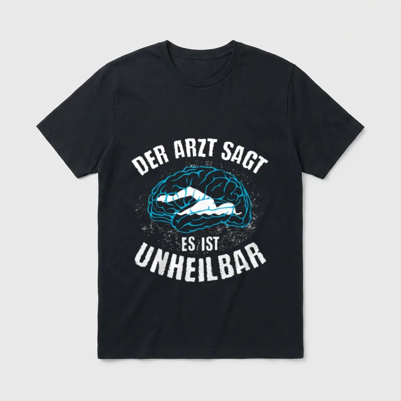 Schwimmen witziges Schwimmsport Es T-Shirt – Klassisches T-Shirt in Schwarz