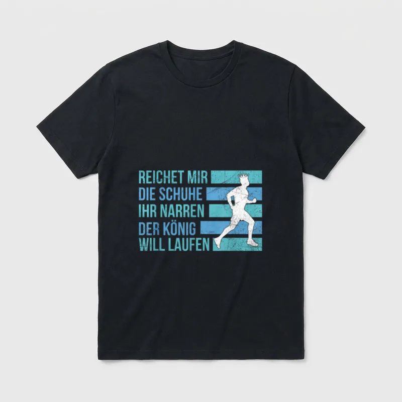 Läufer Laufen Joggen Jogger T-Shirt – Klassisches T-Shirt in Schwarz