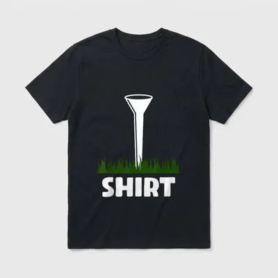 Lustiges Golf Golfen Golfer T-Shirt – Klassisches T-Shirt in Schwarz
