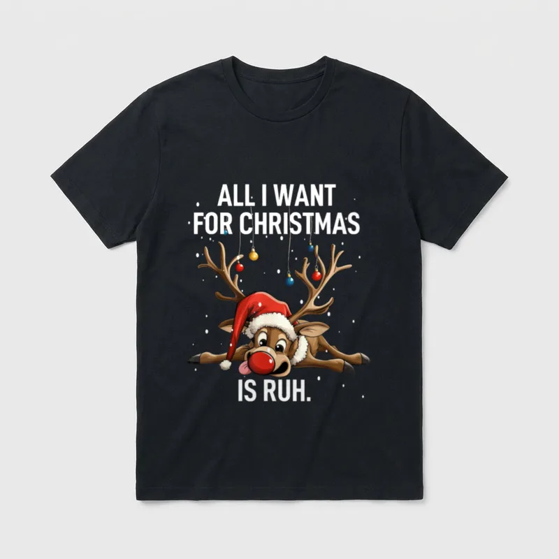 Weihnachtsshirt Geschenke für Ihn T-Shirt – Klassisches T-Shirt in Schwarz