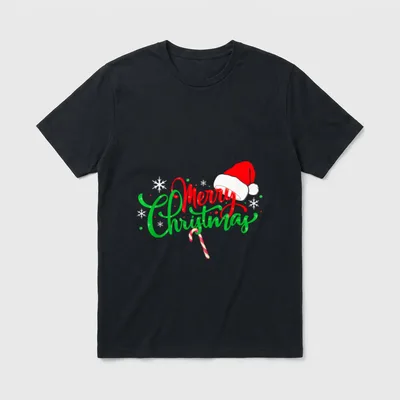 Merry Christmas für Lustiges T-Shirt – Klassisches T-Shirt in Schwarz