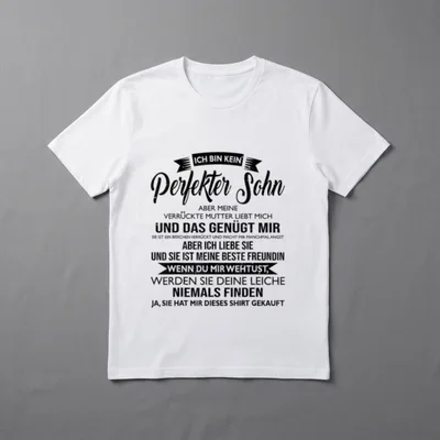 Lustiges Weihnachten Ich bin T-Shirt – Klassisches T-Shirt in Schwarz