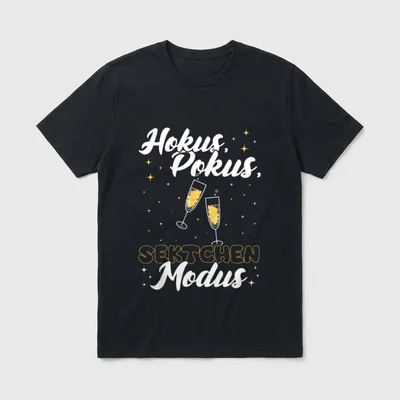 Hokus Pokus Sektchen Modus! T-Shirt – Klassisches T-Shirt in Schwarz