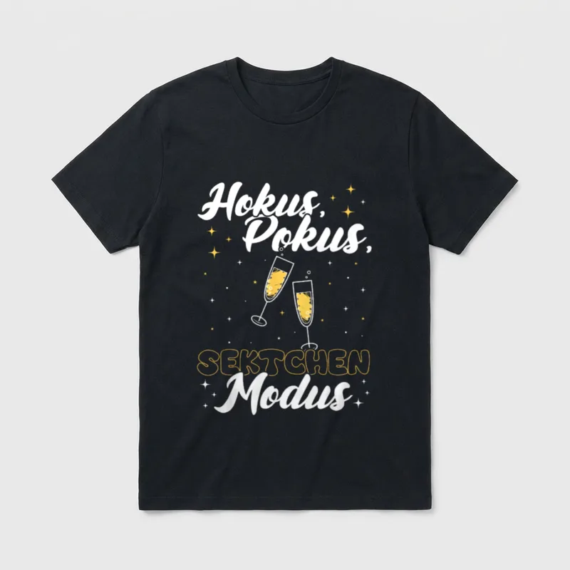 Hokus Pokus Sektchen Modus! T-Shirt – Klassisches T-Shirt in Schwarz