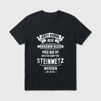 Steinmetz Bildhauer Spaß Witz T-Shirt – Klassisches T-Shirt in Schwarz