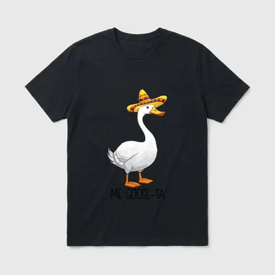 Lustiges spanisches Goose Wortspiel T-Shirt – Klassisches T-Shirt in Schwarz